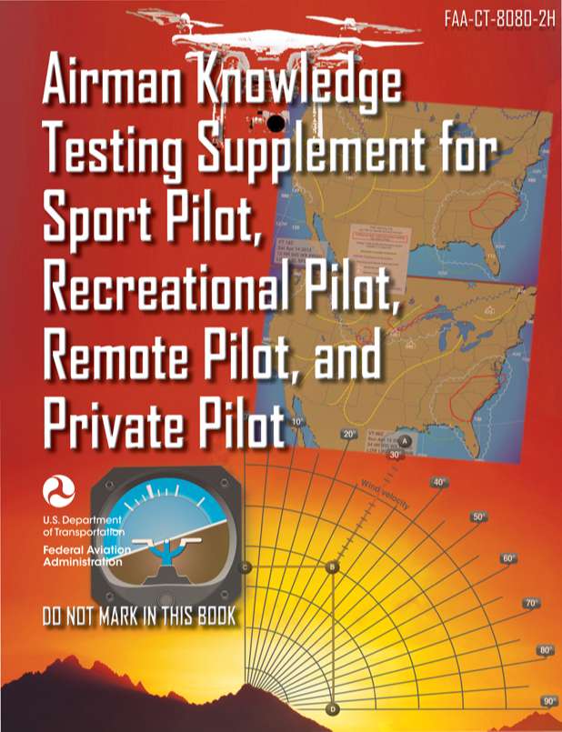 Airman Knowledge Testing Supplement for Sport Pilot, Recreational Pilot, Remote (Drone) Pilot, and Private Pilot FAA-CT-8080-2H pdf