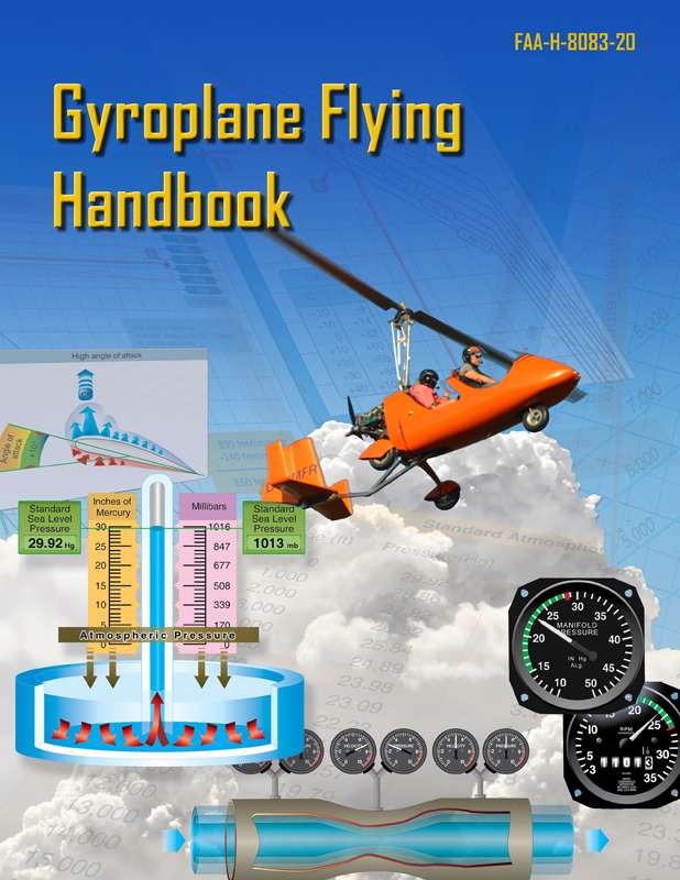 Gyroplane Flying Handbook FAA-H-8083-20 Pilot Flight Training Study Guide pdf