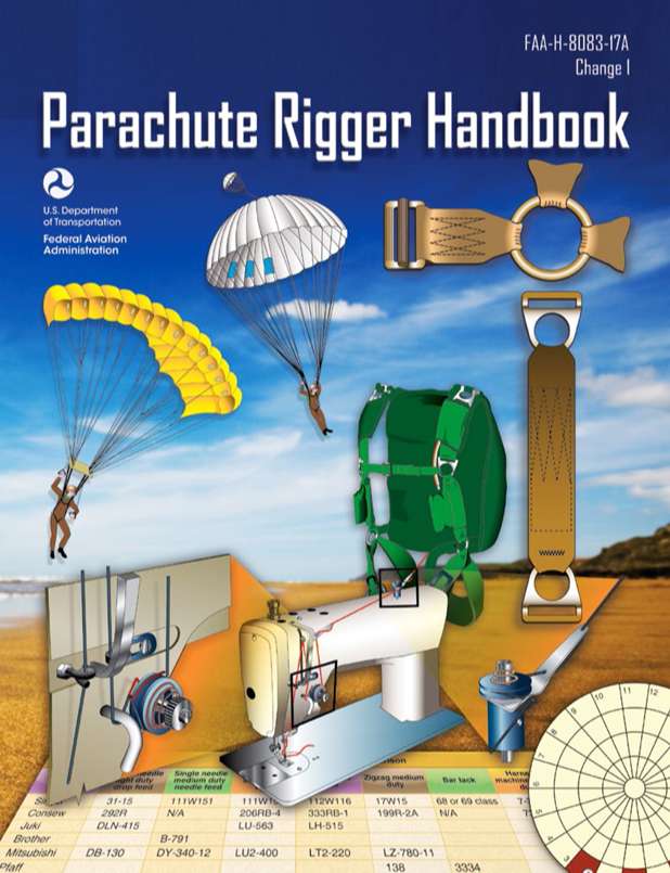 Parachute Rigger Handbook FAA-H-8083-17A Pilot Flight Training Study Guide pdf