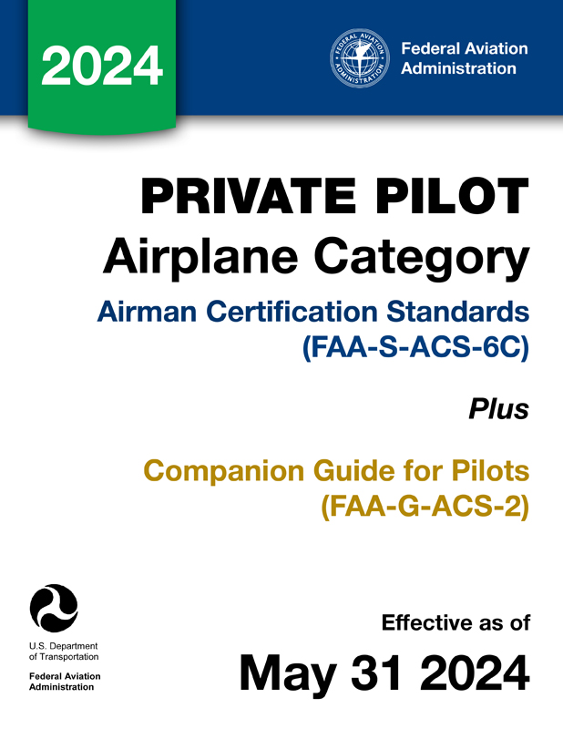 Private Pilot for Airplane Category Airman Certification Standards FAA-S-ACS-6C